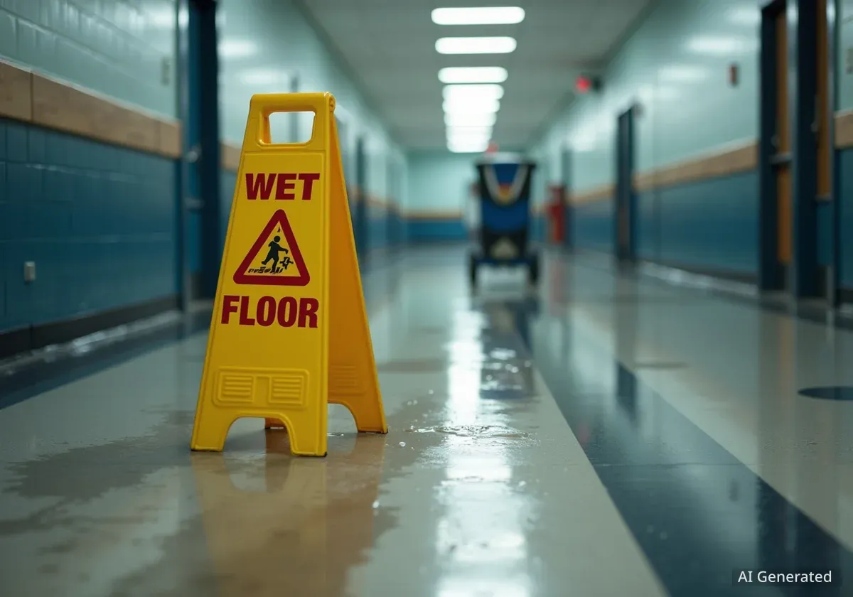 NJ Middle School Adopts Hybrid Schedule After Water Main Break