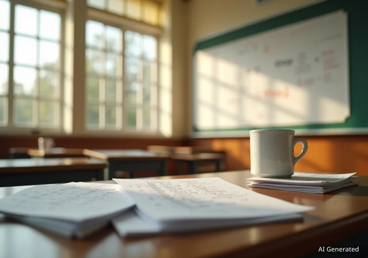 Teacher Burnout Linked to System's Focus on Test Scores