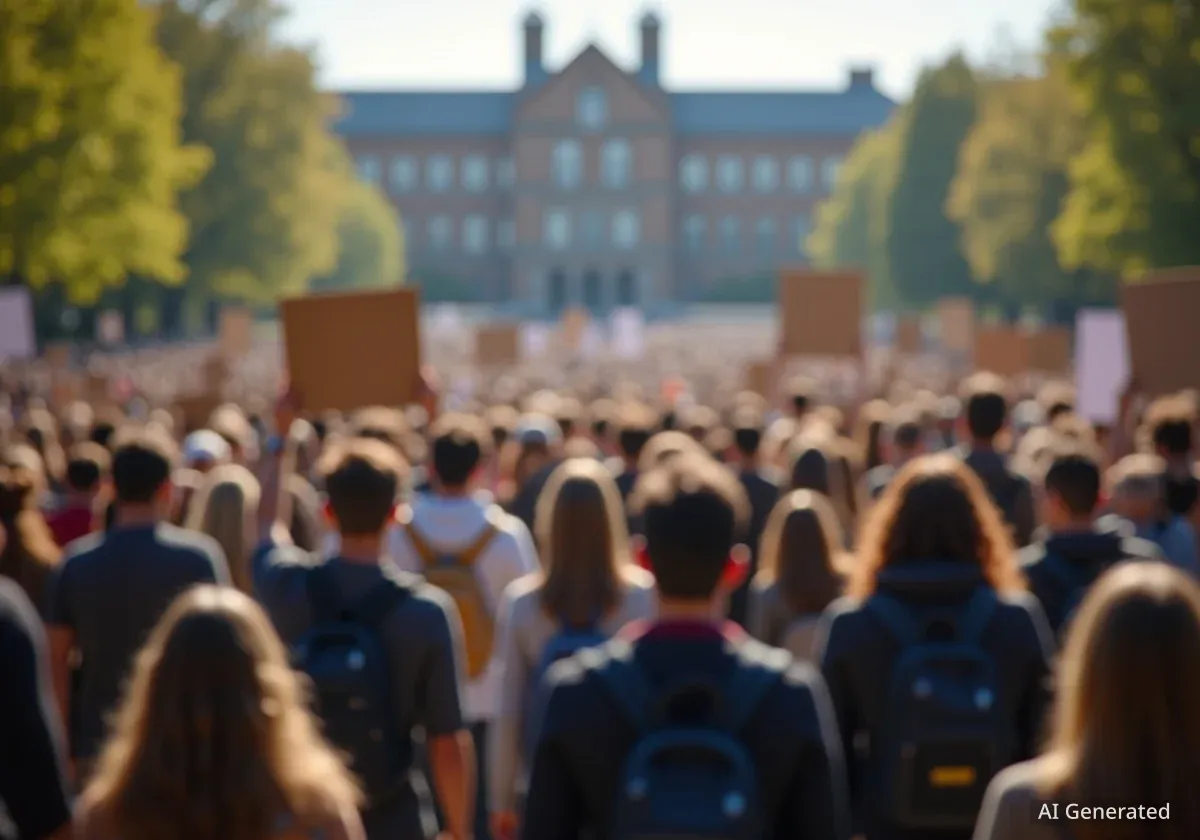 UNC Professor's Suspension Over Alleged Antifa Ties Sparks Rally