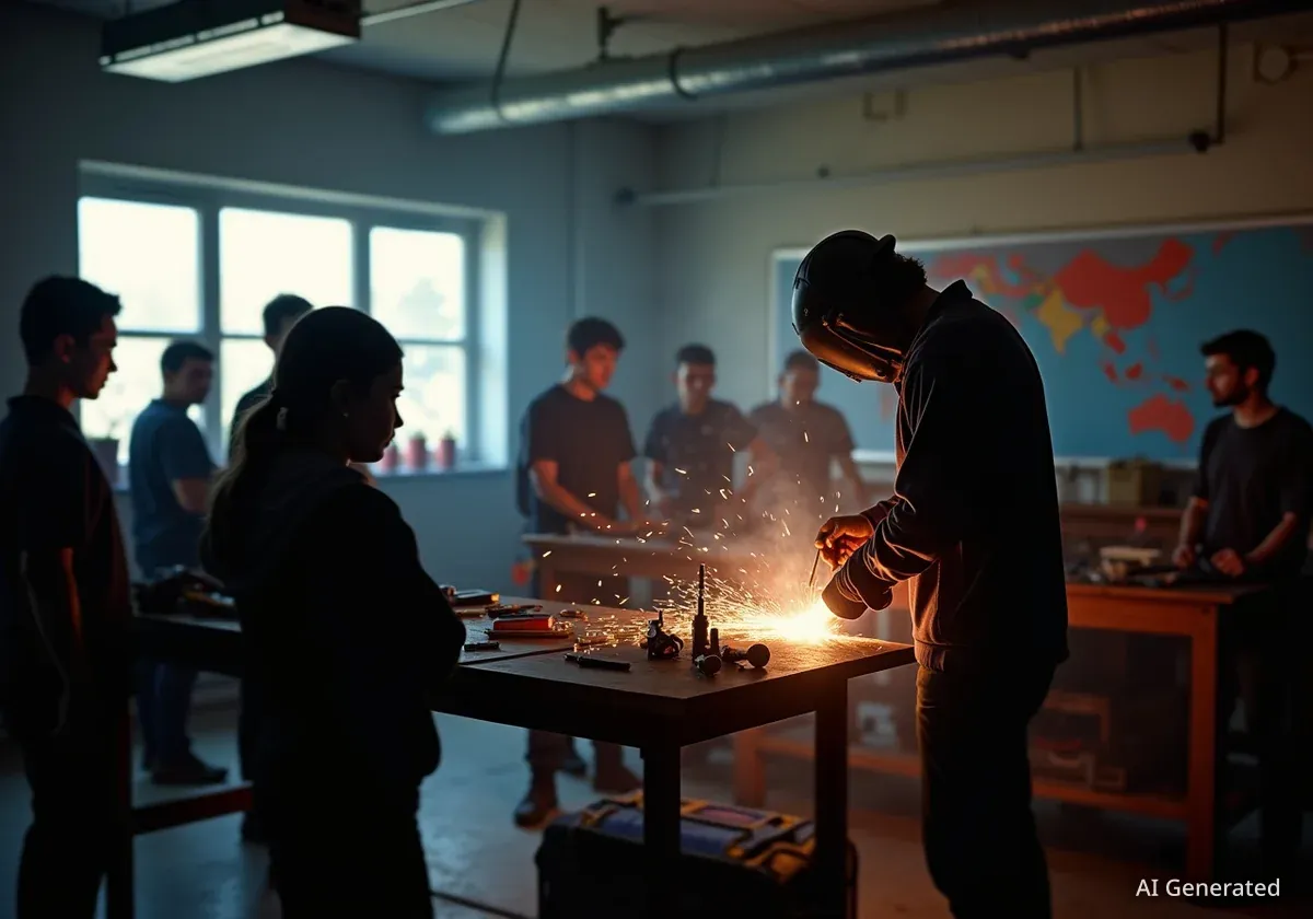 Wisconsin Teacher Wins $50,000 for Skilled Trades Program