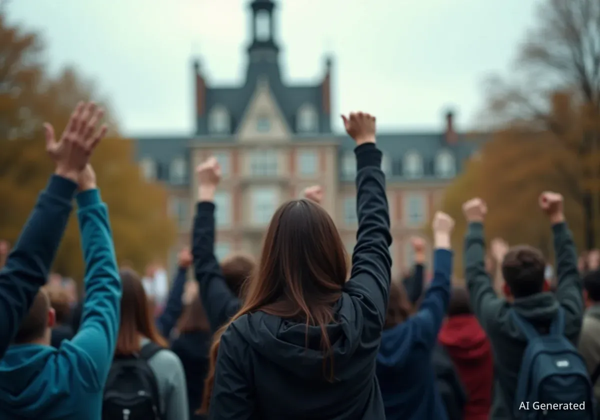 Texas A&M Galveston Students Protest Academic Freedom Concerns