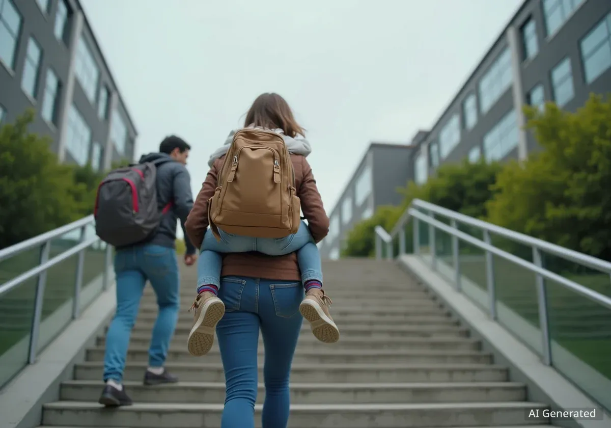 Student Parents Face Child Care Challenges in Higher Education