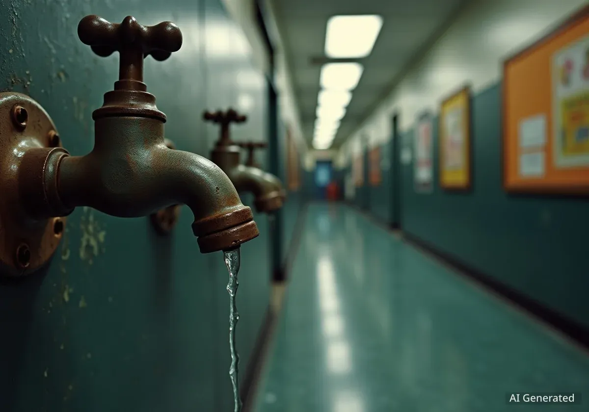 Washington School Water Tests Reveal High Lead Levels