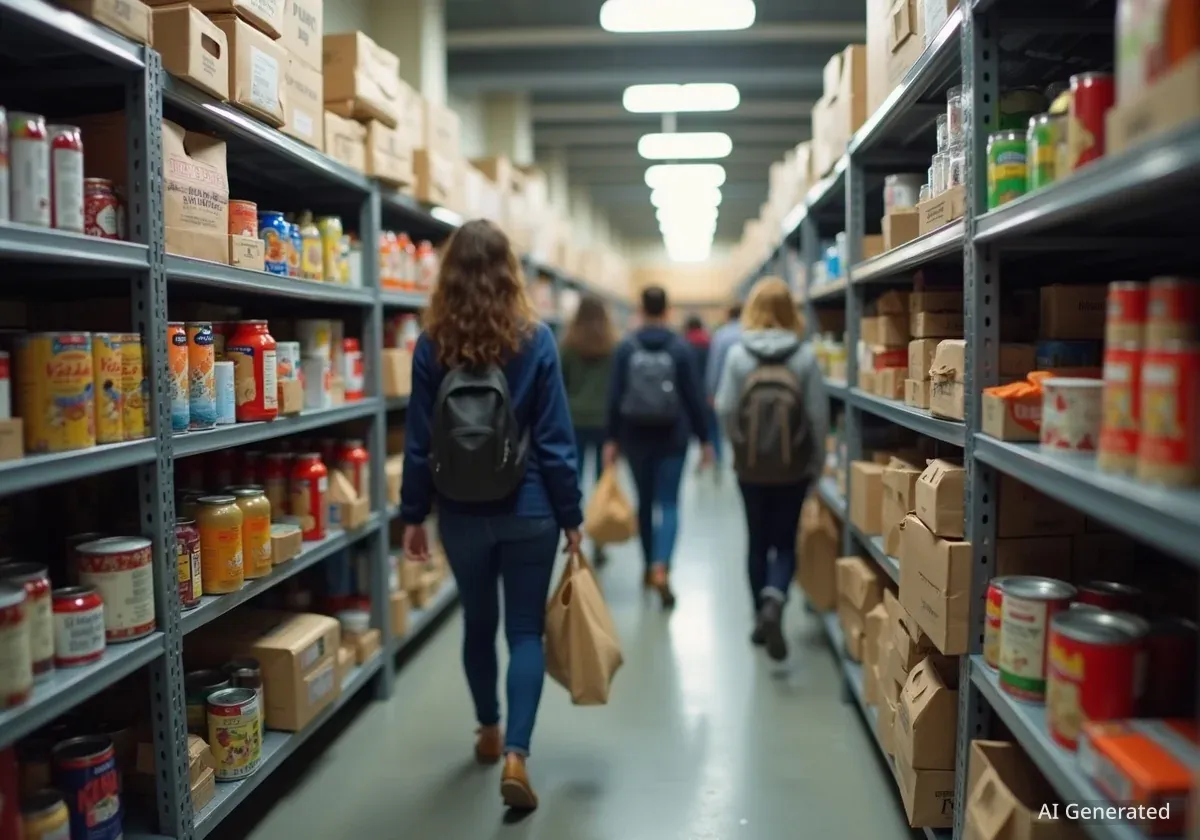College Food Pantries See Surge as SNAP Benefits Halt